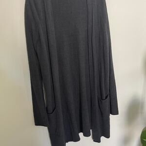 Barefoot Dreams CozyChic Lite Long Cardigan Black Size M